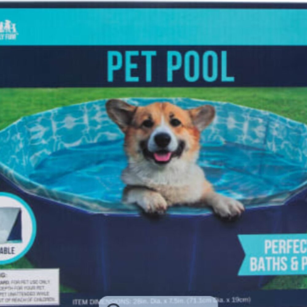 Foldable Pet Pool 28in